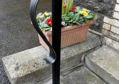 wrought iron handrails