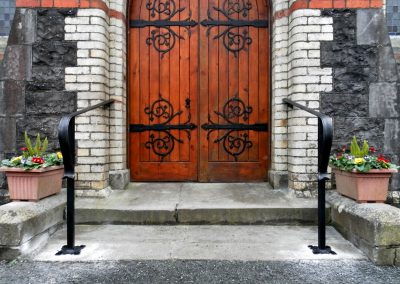 wrought iron handrails